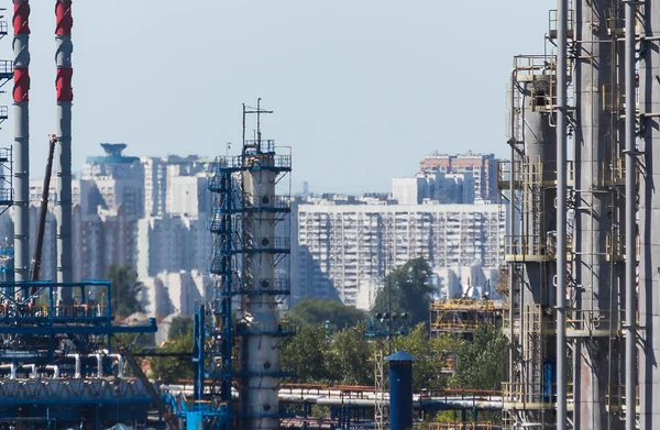 Oil refinery — Stock Photo, Image