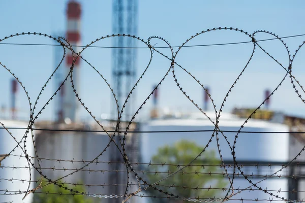 Barbed tape — Stock Photo, Image