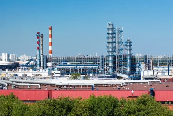 Oil refinery — Stock Photo, Image