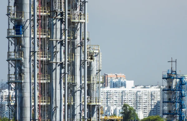 Oil refinery — Stock Photo, Image