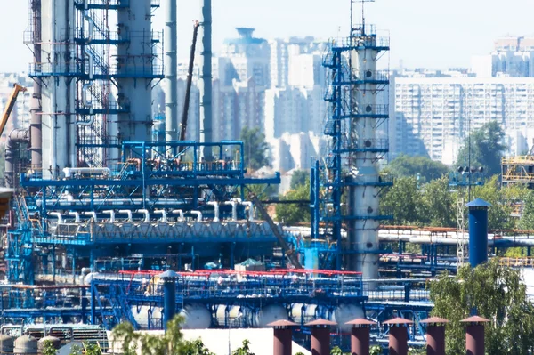 Oil refinery — Stock Photo, Image