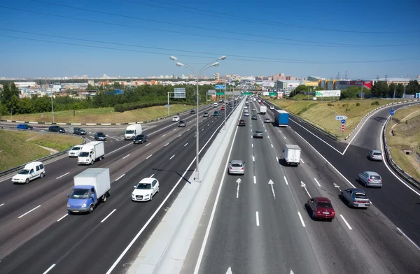 Moscow Ring Road Stock Image