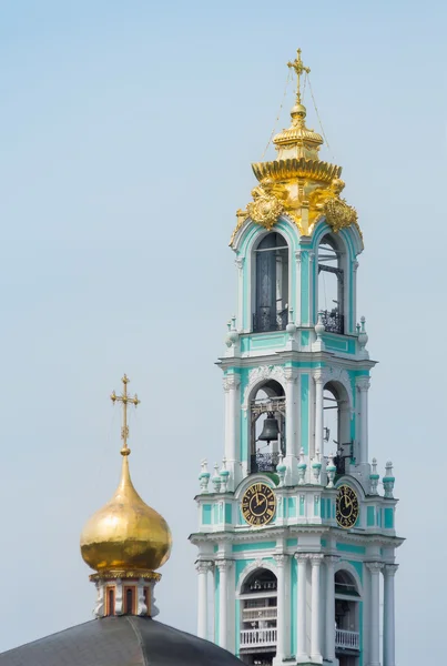 Belfry of the Trinity Lavra of St. Sergius — Stock Photo, Image