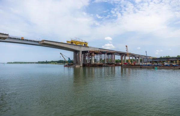 The Voroshilovskiy bridge — Stock Photo, Image