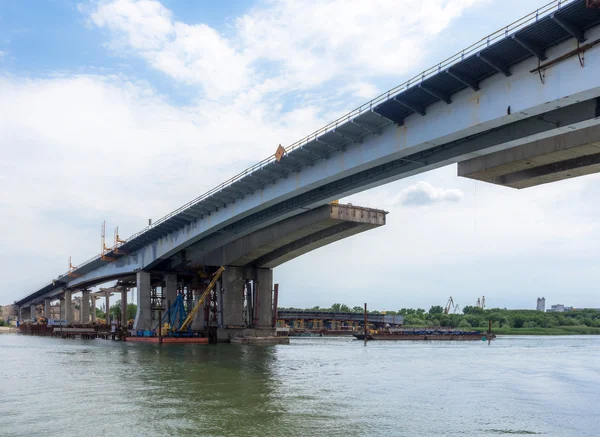 The Voroshilovskiy bridge — Stock Photo, Image