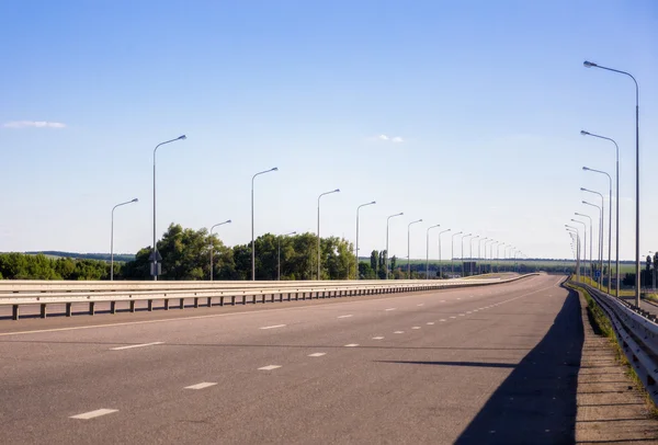 L'autostrada vuota — Foto Stock