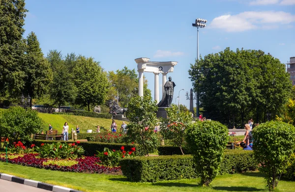 Monument to Emperor Alexander II — Stock Photo, Image