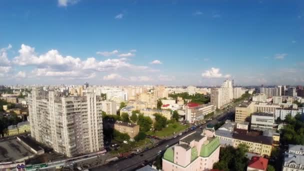 Tagansky Bezirk in Moskau — Stockvideo