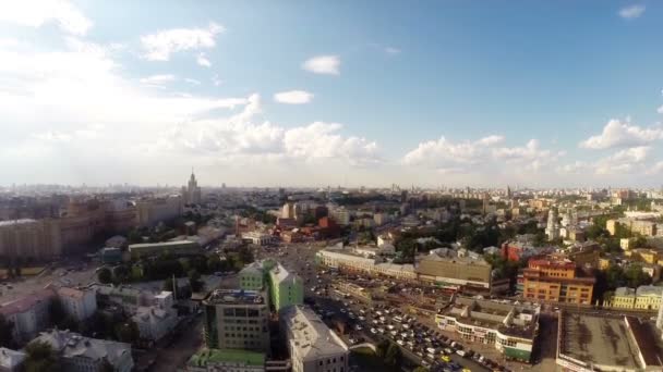 Tagansky Bezirk in Moskau — Stockvideo