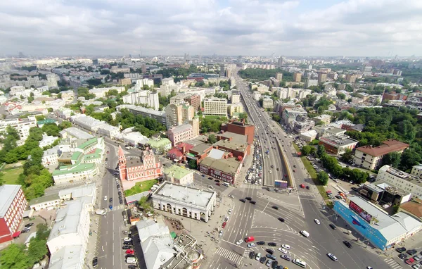 Taganskaja Kreuzung in Moskau — Stockfoto