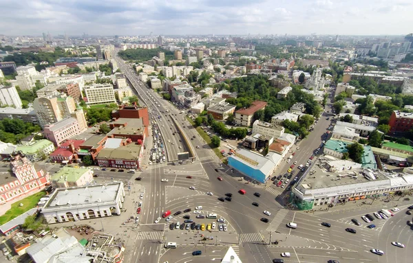 Taganskaja Kreuzung in Moskau — Stockfoto