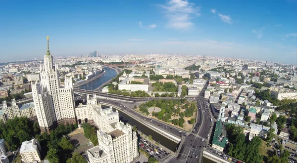 Vue aérienne de Moscou — Photo