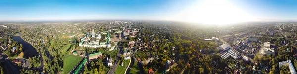 Sergiev Posad, vista aérea —  Fotos de Stock