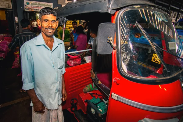 Mercado de alimentos Dambulla, Sri Lanka — Foto de Stock