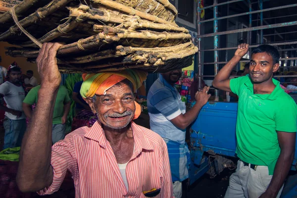 Dambulla lebensmittelmarkt, sri lanka — Stockfoto