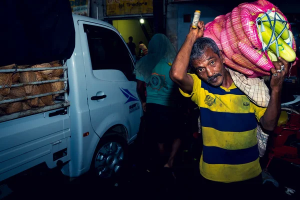 Mercado de alimentos Dambulla, Sri Lanka — Foto de Stock