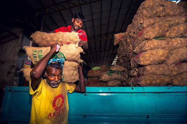 Dambulla markt, sri lanka — Stockfoto