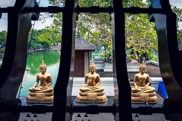 Estatuas del templo de Seema Malaka — Foto de Stock