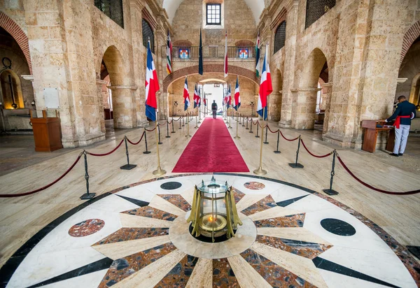 Interior of the National Pantheon in Santo Domingo. Dominican Republic — Stock Photo, Image