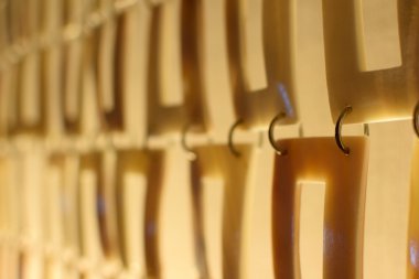 Kabukları yapılmış şık dekorasyon