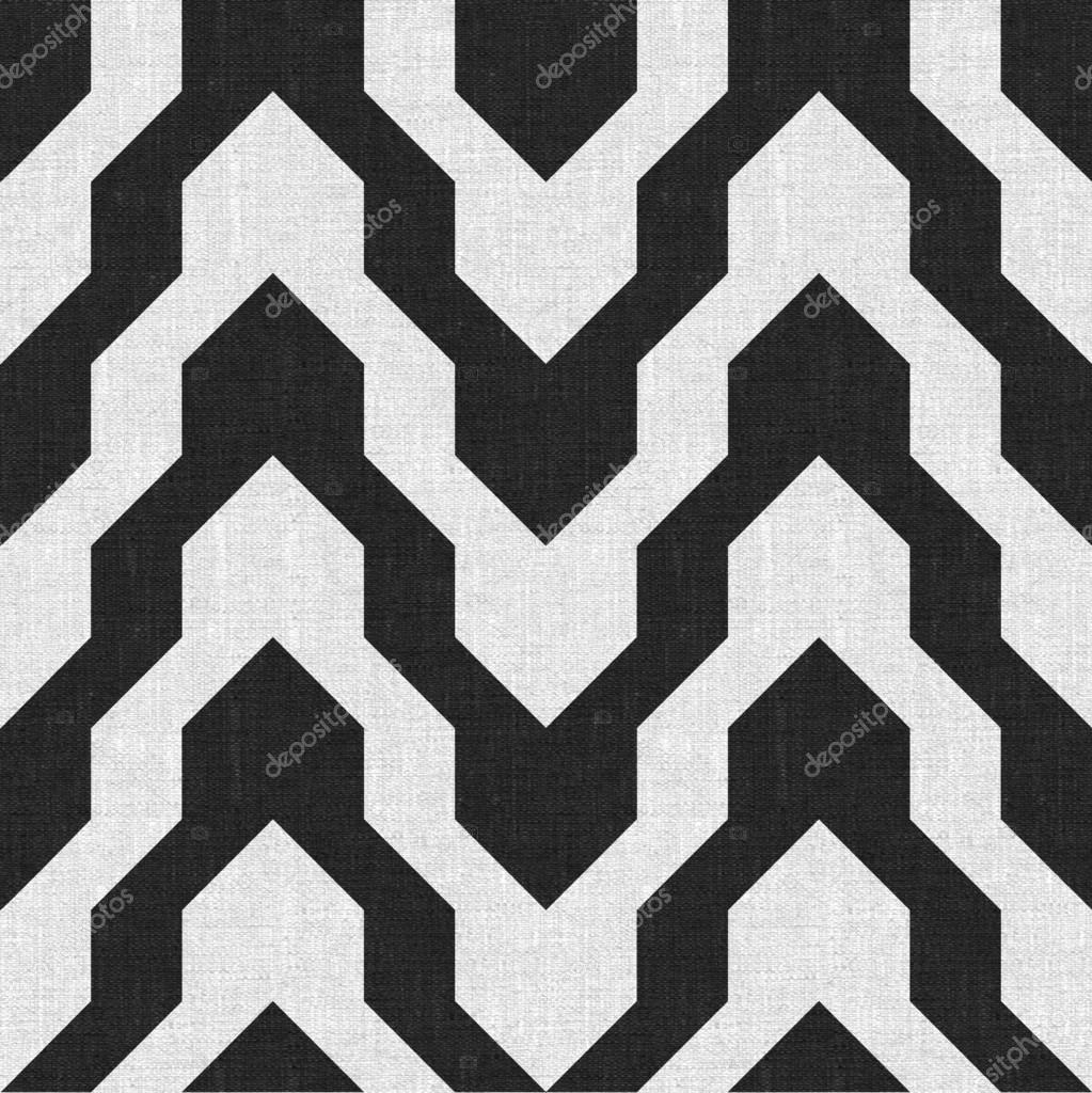 Pattern with zig zag in black and white color