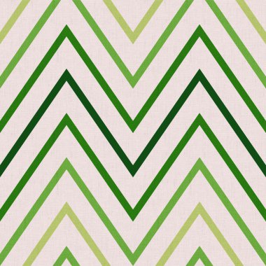 Zig zag yeşil renk ile desen 