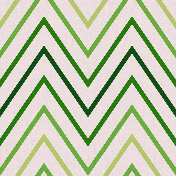 Muster mit Zick-Zack in grünen Farben — Stockfoto