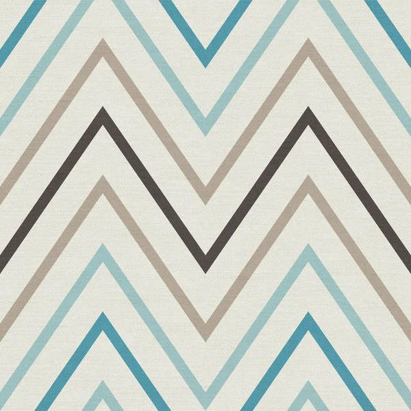 Modello con zig zag nei colori blu e beige — Foto Stock