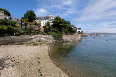 Dinard 'daki Clair de Lune Gezinti Alanı' nın yaya yolu