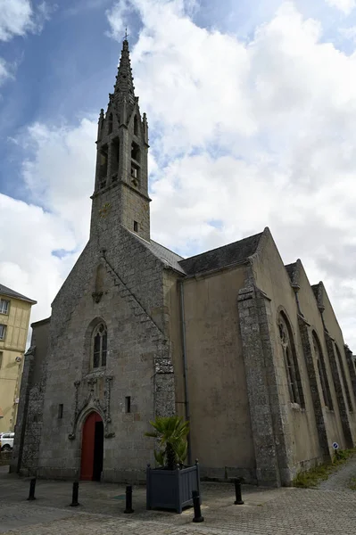 Kerk Saint Thomas Becket Benodet — Stockfoto