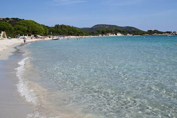 Spiaggia Folaca Estate Corsica — Foto Stock