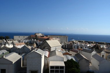 Korsika Bonifacio deniz mezarlığı