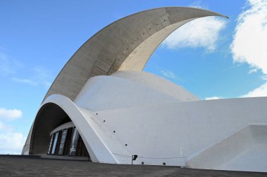 Santa Cruz de Tenerife konser salonunun dış görünüşü