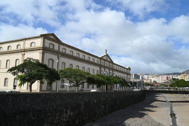 Santa Cruz de Tenerife 'deki Doğa ve İnsan Müzesinin dış görünüşü