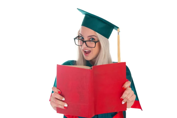 University student in the mantle — Stock Photo, Image