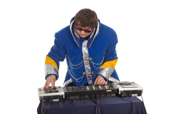 DJ con la batidora — Foto de Stock