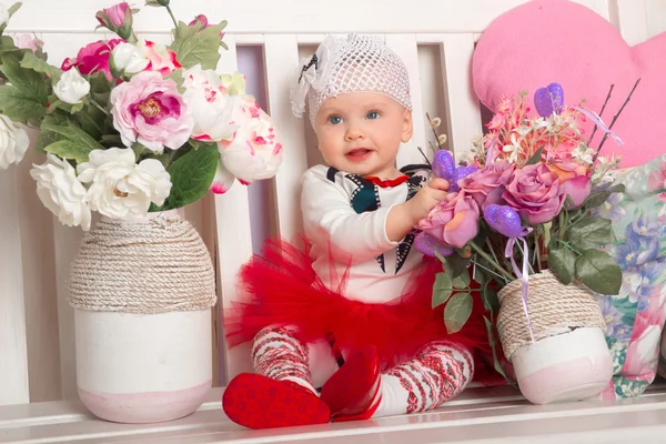 Beautiful baby girl — Stock Photo, Image