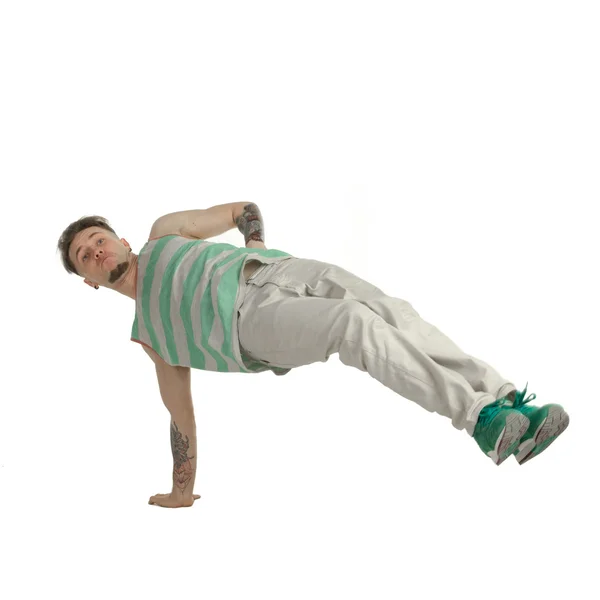 Breakdancer auf der einen Seite — Stockfoto