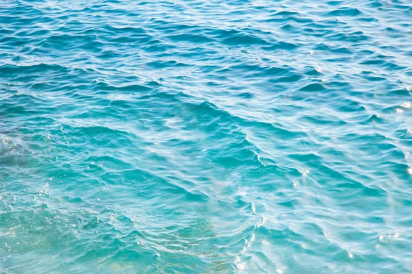 texture of wavy blue sea