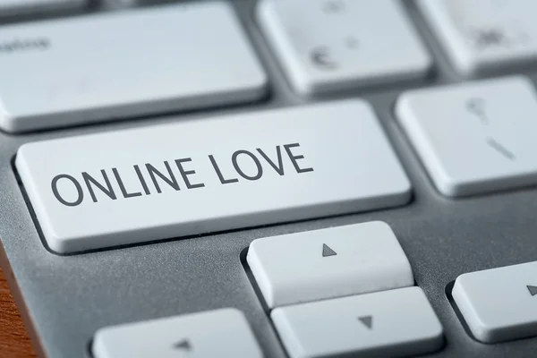 Online kärlek — Stockfoto
