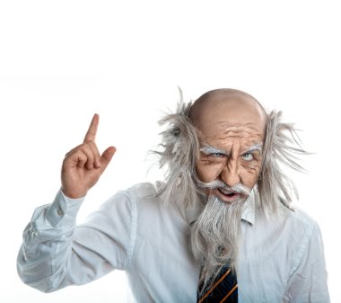 beyaz izole deli oldman fikri yoktu