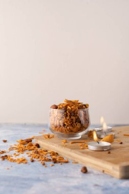 Chanachur çoğunlukla güneydoğu Asyalılar için favori bir ara öğündür..