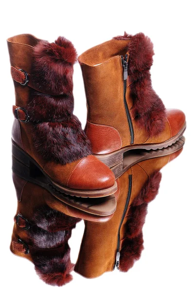 Female stylish boots — Stock Photo, Image