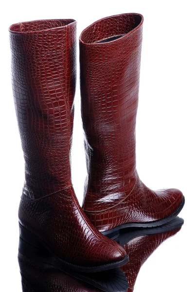 Bottes d'hiver femme — Photo