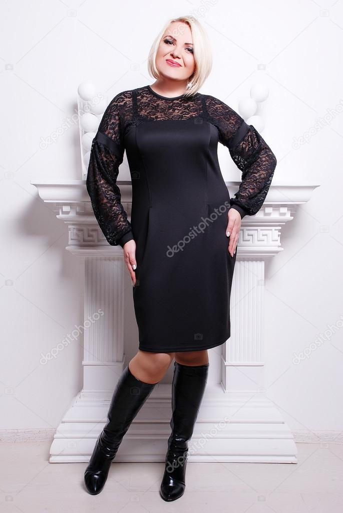 Woman in stylish clothes