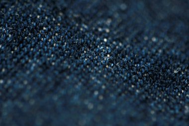 Kot pantolon deseni yakın, sadece bir noktaya odaklan, yumuşak mavi arka plan duvar kağıdı