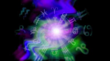 Zodiac Astroloji Burç Şablonu Doku Arkaplanı, Grafik Tasarım