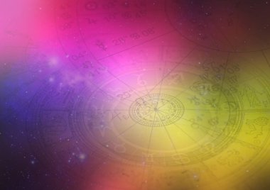Yıldız falı astolog Arkaplan Deseni Duvar Kağıdı