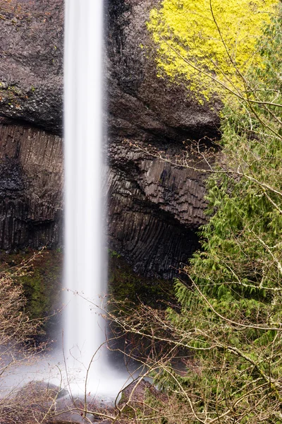 Columbia Gorge Waterfall Oregon Cascades Ainsworth State Park — Stock Photo, Image