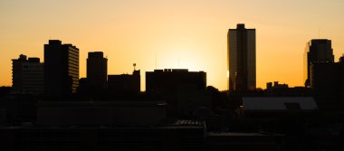 Sunrise binaları şehir şehir manzarası Knoxville Tennessee Amerika Birleşik Devletleri